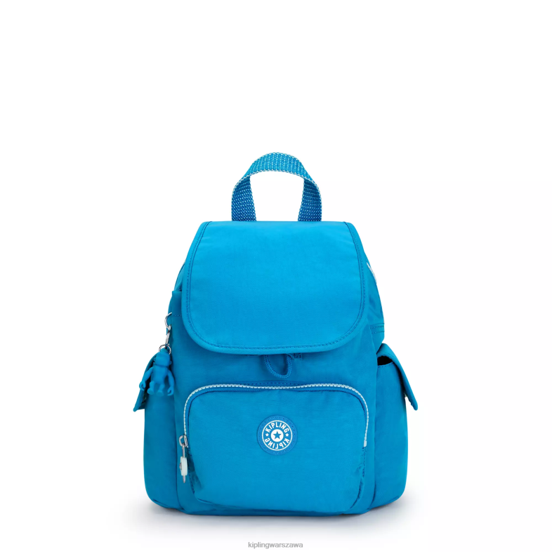 Kipling chętny niebieski dla obu płci miniplecak miejski PXR6L414