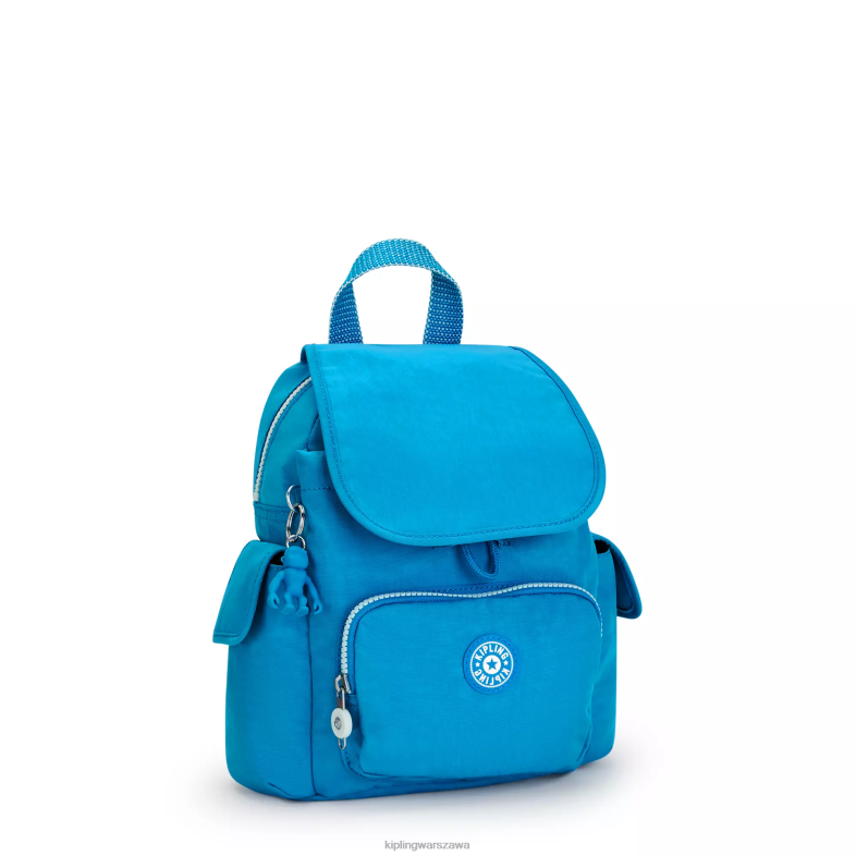 Kipling chętny niebieski dla obu płci miniplecak miejski PXR6L414