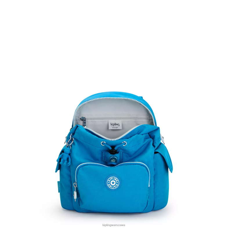 Kipling chętny niebieski dla obu płci miniplecak miejski PXR6L414