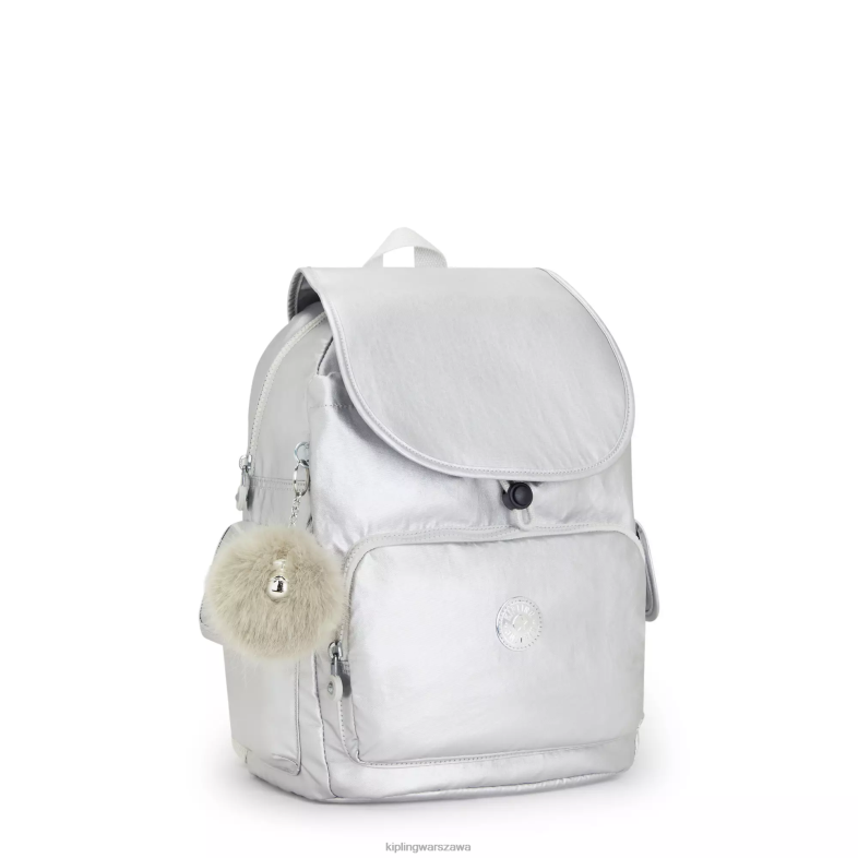 Kipling cukierki metaliczne dla obu płci pakiet miejskimetalowy plecak PXR6L341