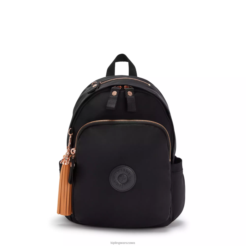 Kipling czarna róża dla obu płci deliaplecak PXR6L424