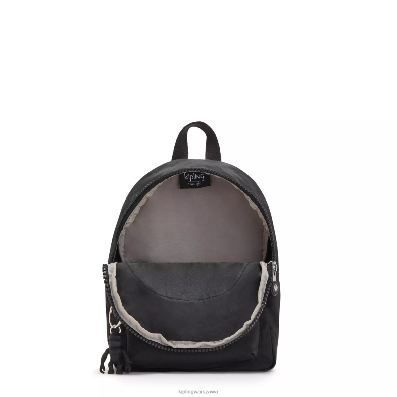 Kipling czarny noir dla obu płci Curtis Compact Convertible plecak PXR6L398