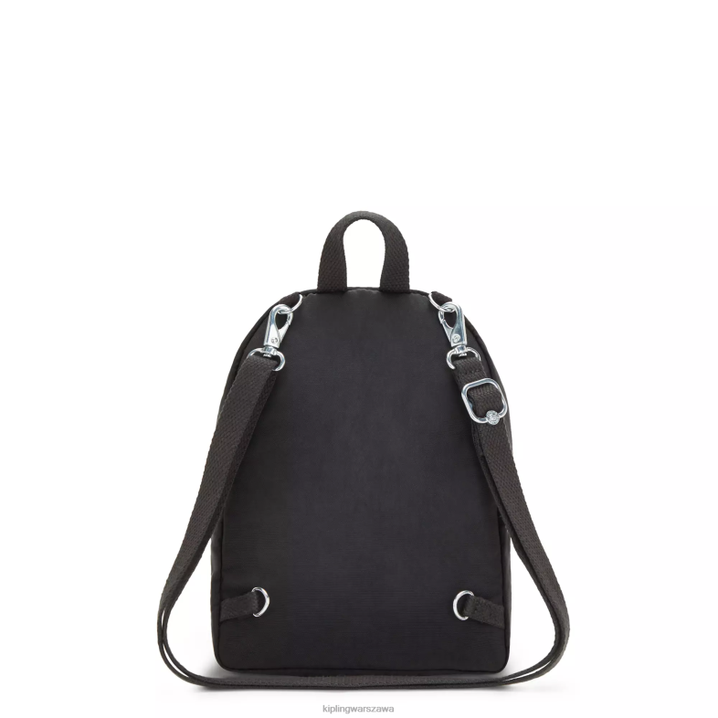 Kipling czarny noir dla obu płci Curtis Compact Convertible plecak PXR6L398