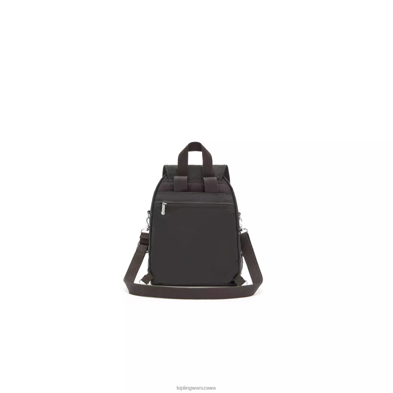 Kipling czarny noir dla obu płci składany plecak firefly PXR6L402