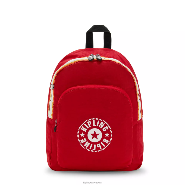 Kipling czerwony róż dla obu płci Curtis średni plecak PXR6L374
