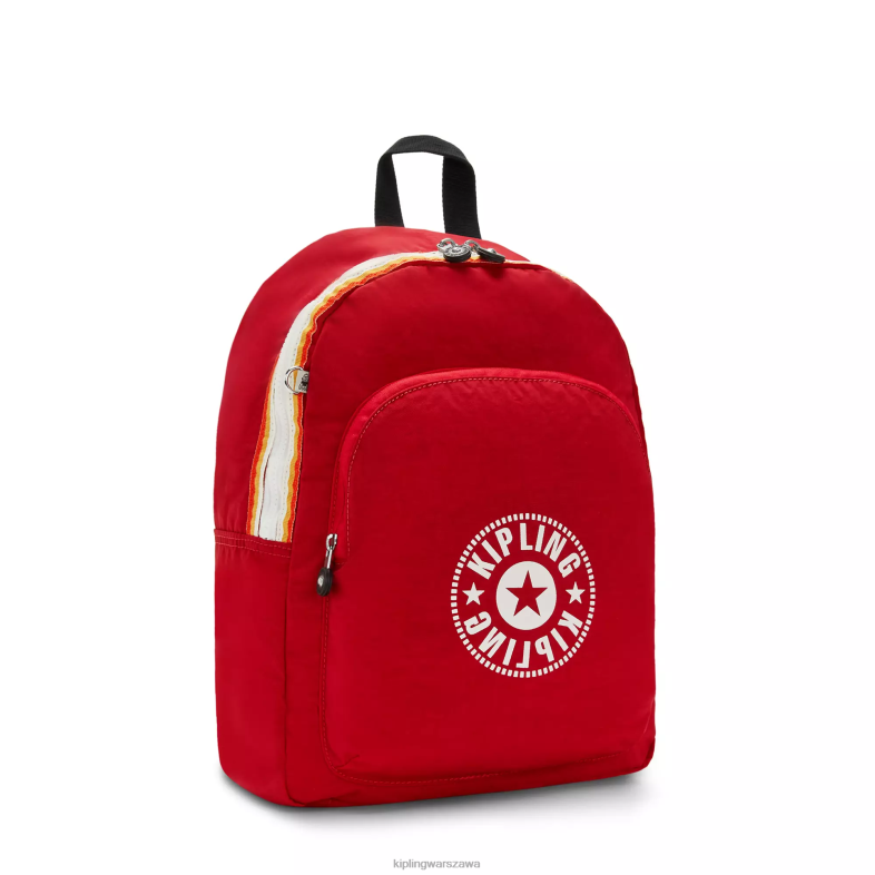 Kipling czerwony róż dla obu płci Curtis średni plecak PXR6L374