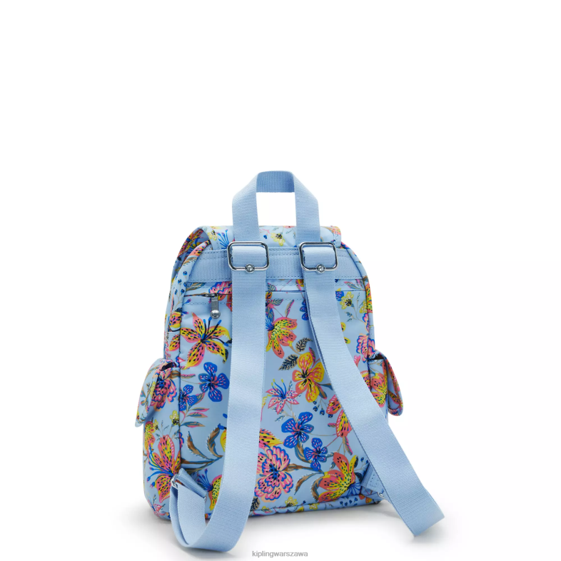 Kipling dzikie kwiaty dla obu płci plecak miejski z minidrukiem PXR6L499