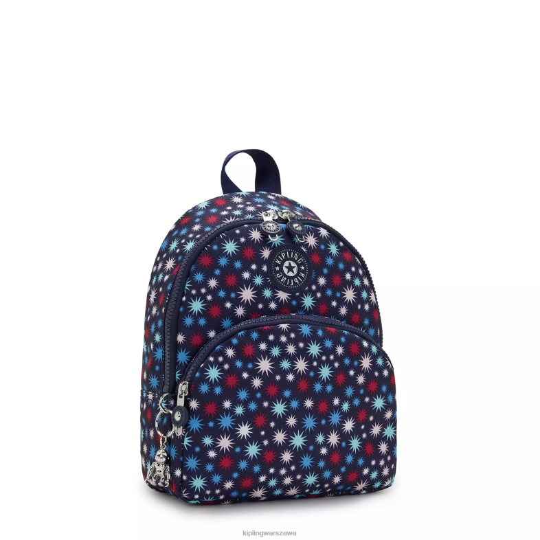 Kipling funkowe gwiazdki dla obu płci plecak paolasmall z nadrukiem PXR6L384