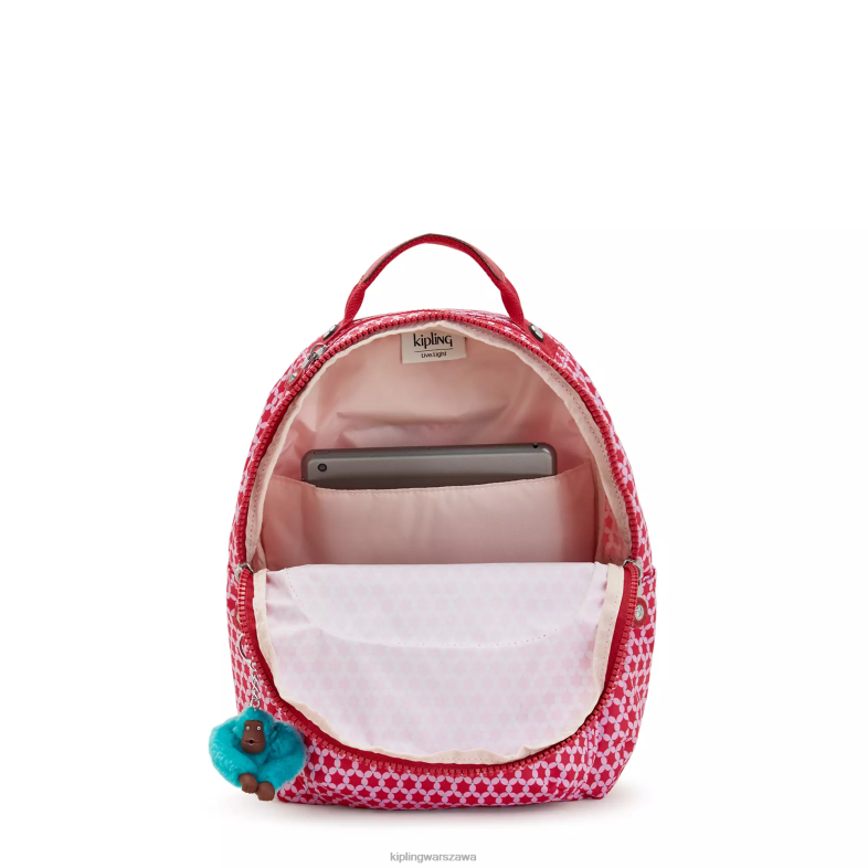 Kipling gwiaździsta kropka dla obu płci Seoul plecak na tablet z małym nadrukiem PXR6L347
