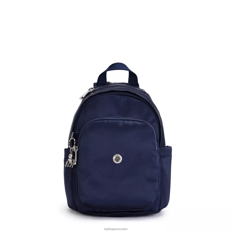 Kipling kosmiczny błękit dla obu płci mini plecak Delia PXR6L382