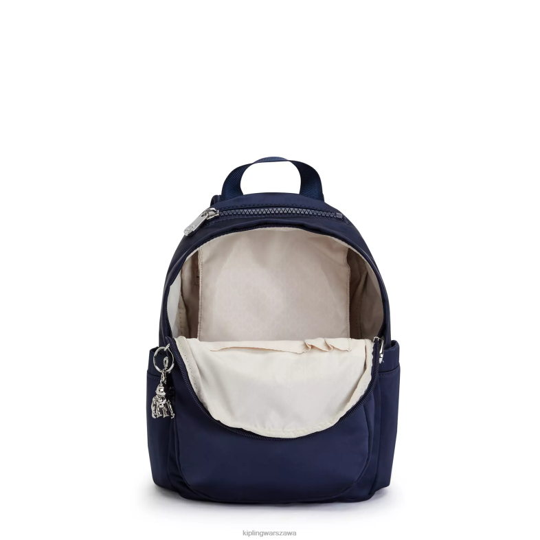 Kipling kosmiczny błękit dla obu płci mini plecak Delia PXR6L382