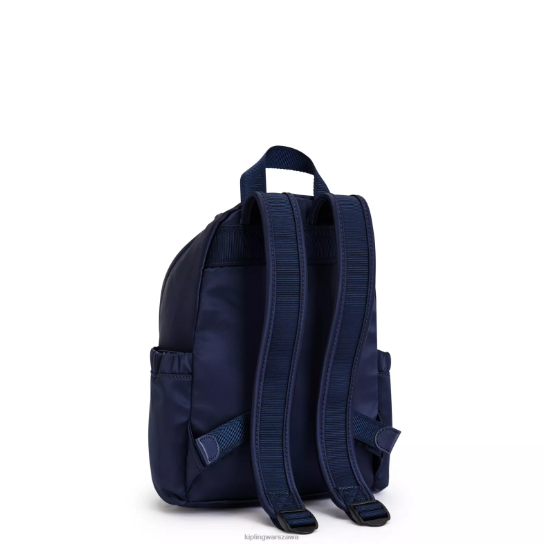 Kipling kosmiczny błękit dla obu płci mini plecak Delia PXR6L382
