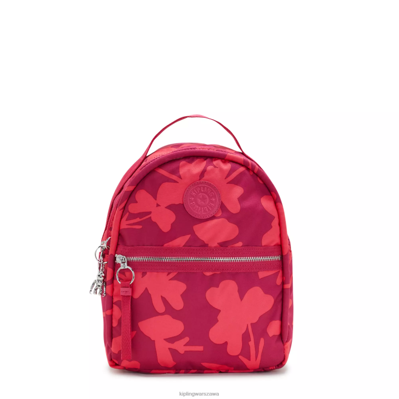 Kipling kwiaty koralowców dla obu płci kaeprinted plecak PXR6L376