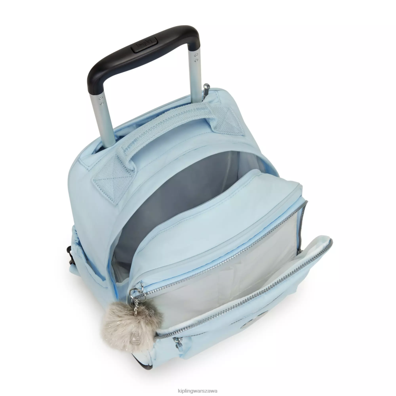 Kipling ślubny niebieski dla obu płci gazelarge plecak na kółkach PXR6L494