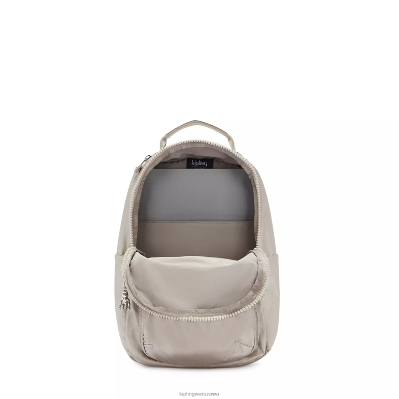 Kipling metaliczny blask dla obu płci Seoul mały metalowy plecak na tablet PXR6L418