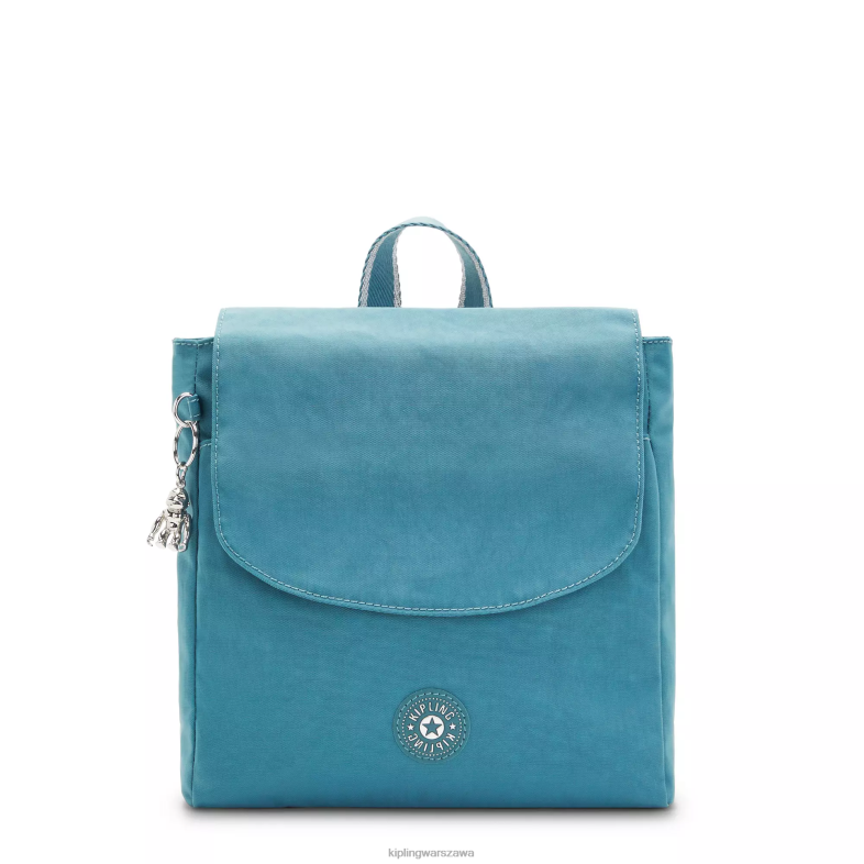Kipling morska turkusowa dla obu płci Danniemały plecak PXR6L393