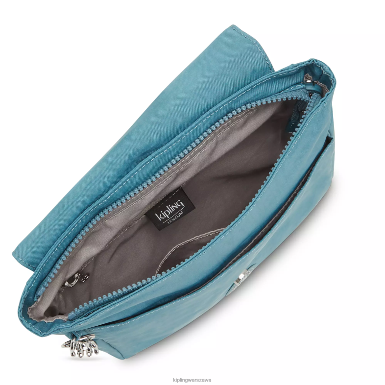 Kipling morska turkusowa dla obu płci Danniemały plecak PXR6L393