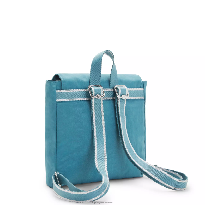 Kipling morska turkusowa dla obu płci Danniemały plecak PXR6L393
