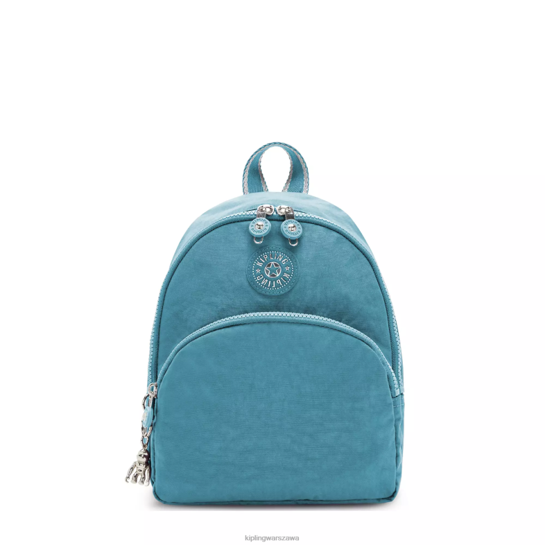 Kipling morska turkusowa dla obu płci paolasmall plecak PXR6L383