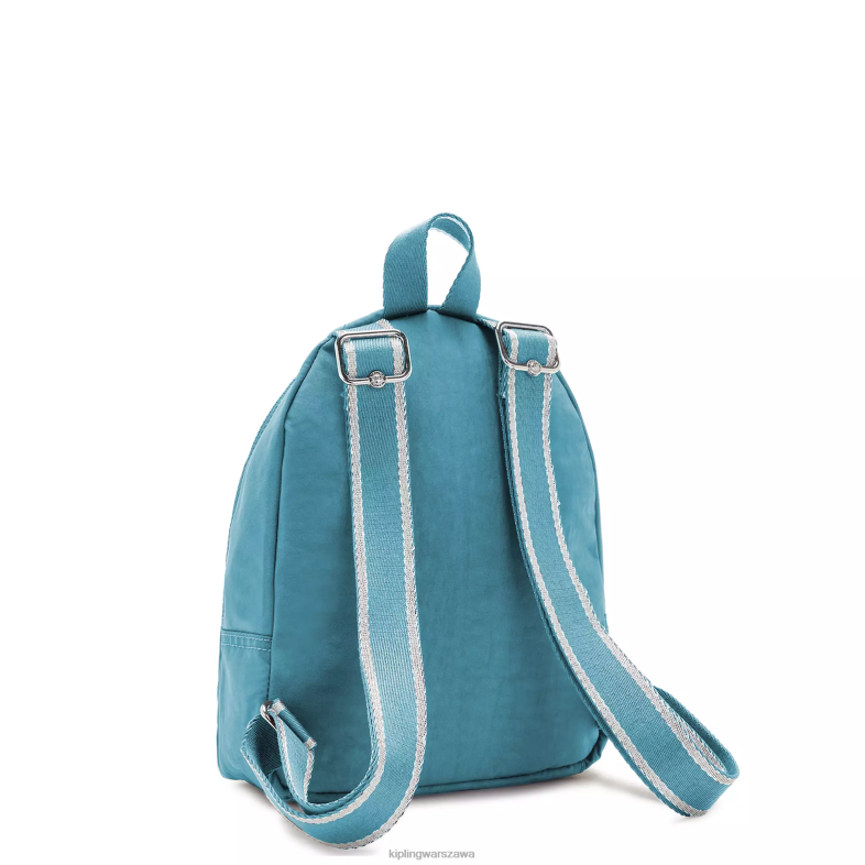 Kipling morska turkusowa dla obu płci paolasmall plecak PXR6L383