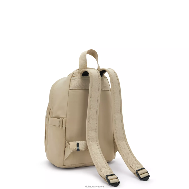Kipling naturalny beżowy dla obu płci mini plecak Delia PXR6L368