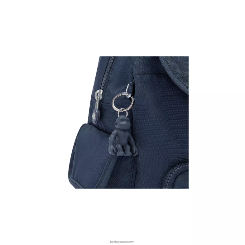 Kipling niebieski niebieski dla obu płci mały plecak miejski PXR6L408