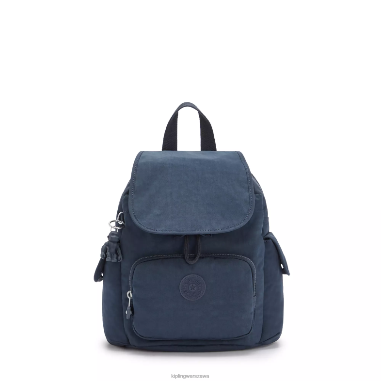 Kipling niebieski niebieski dla obu płci miniplecak miejski PXR6L413