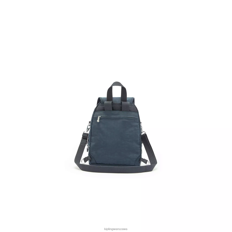 Kipling niebieski niebieski dla obu płci składany plecak firefly PXR6L403