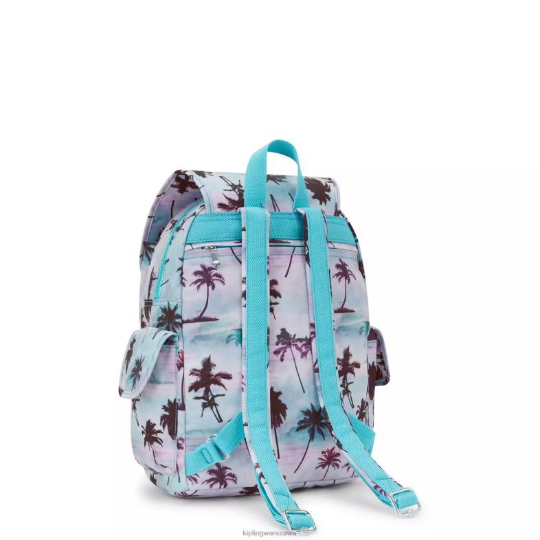 Kipling odcisk dłoni w cieniu dla obu płci miejski plecak z nadrukiem PXR6L338