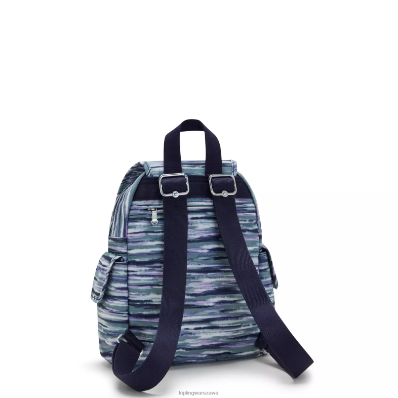 Kipling paski pędzla dla obu płci plecak miejski z minidrukiem PXR6L497