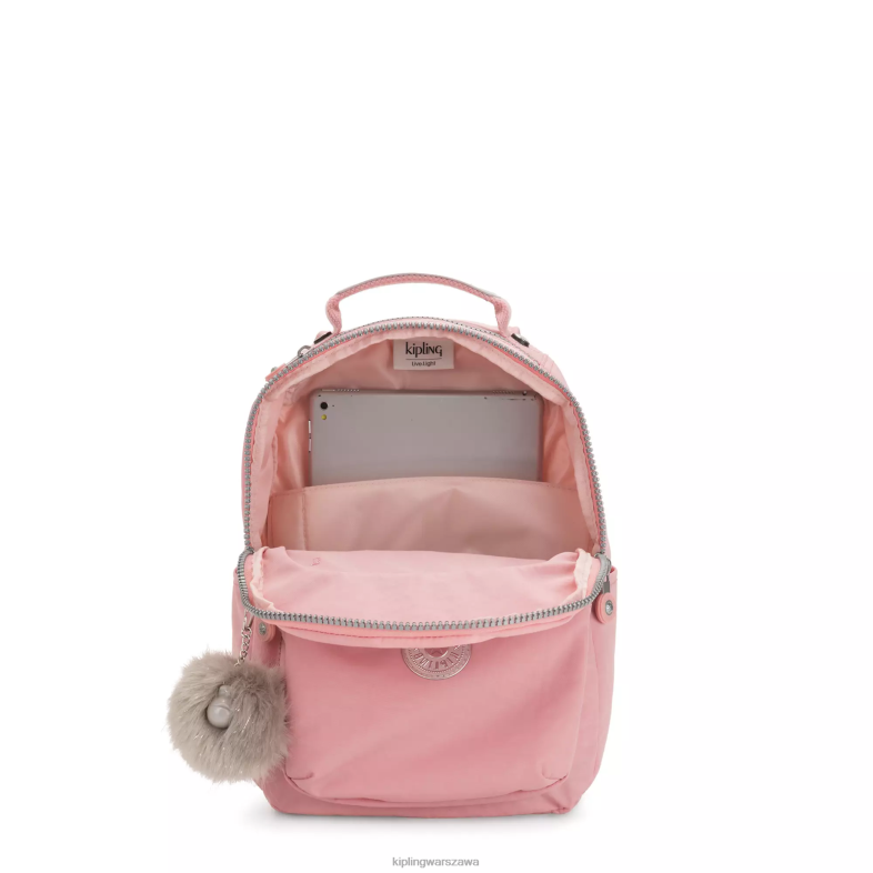 Kipling róża ślubna dla obu płci Seoul mały plecak na tablet PXR6L343