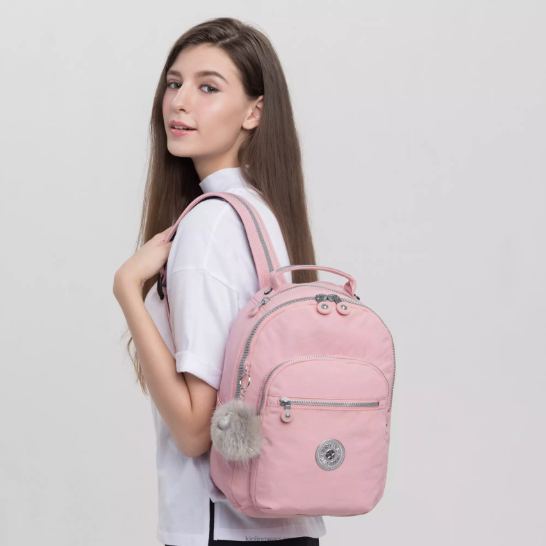 Kipling róża ślubna dla obu płci Seoul mały plecak na tablet PXR6L343