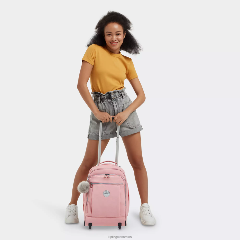 Kipling róża ślubna dla obu płci gazelarge plecak na kółkach PXR6L496