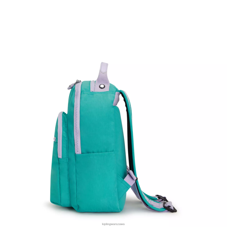 Kipling surfer zielony dla obu płci Seoul mały plecak na tablet PXR6L342