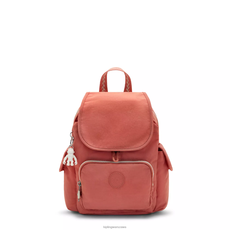 Kipling vintage różowy dla obu płci miniplecak miejski PXR6L416