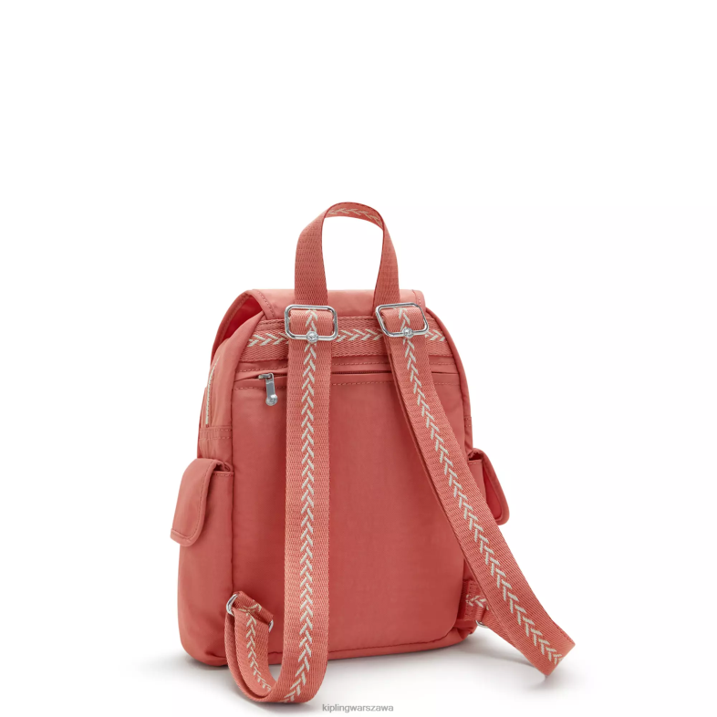 Kipling vintage różowy dla obu płci miniplecak miejski PXR6L416