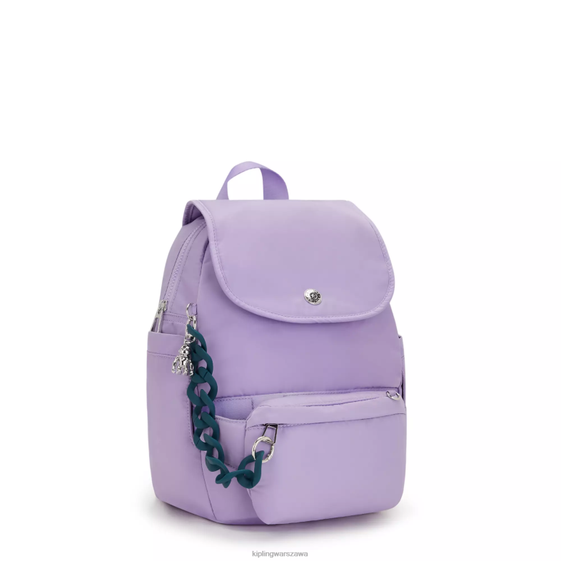 Kipling vt lodowa lawenda dla obu płci plecak city pack smallvictoria tang PXR6L361
