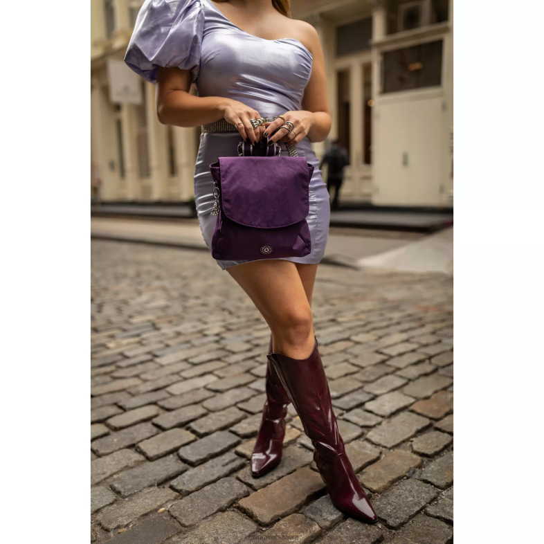 Kipling złoty urok metalik dla obu płci mały plecak Danniemetallic PXR6L391