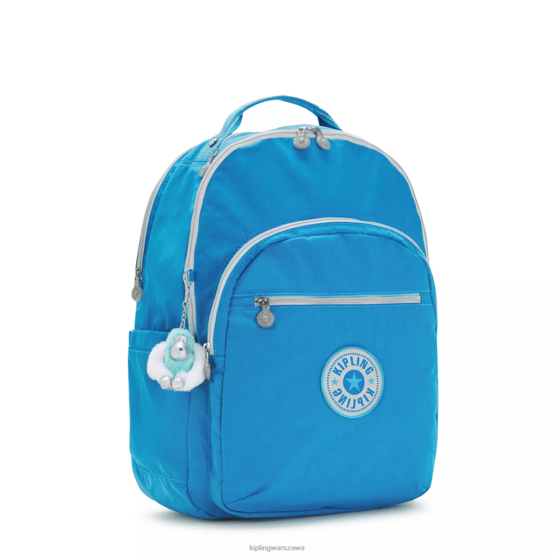 Kipling chętna niebieska zabawa dla obu płci bardzo duży plecak na laptopa 17\" Seoul PXR6L440