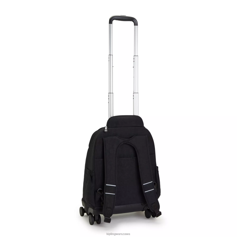Kipling czarny ton dla obu płci Nowy plecak na kółkach na laptopa Zea 15\". PXR6L481
