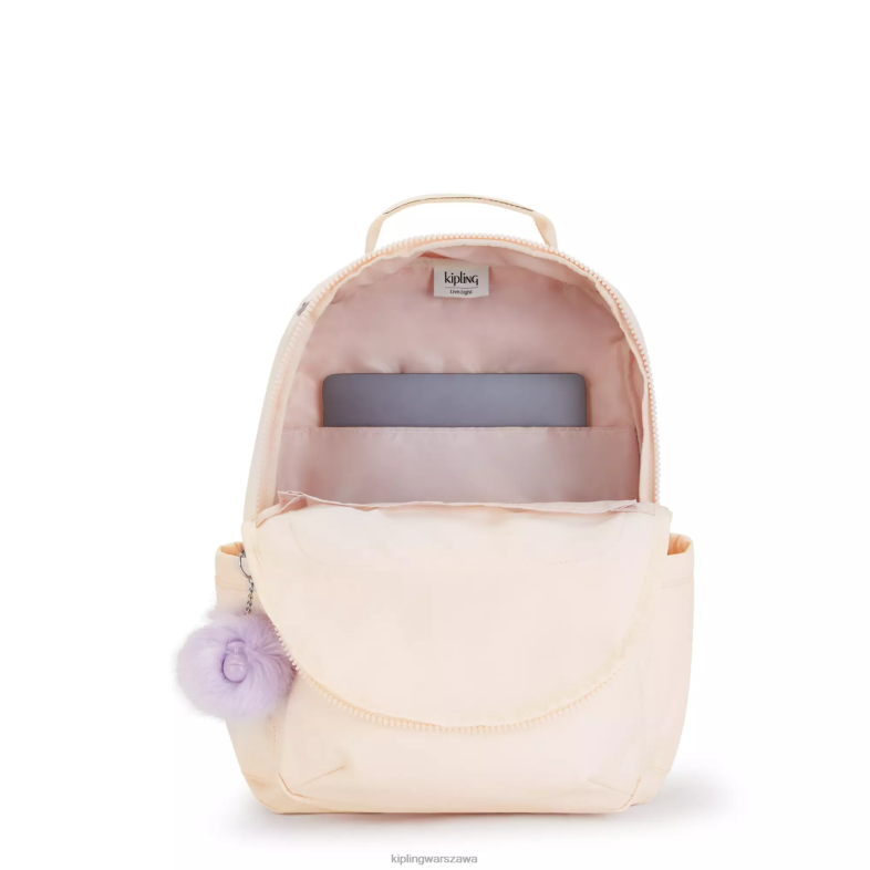 Kipling delikatny kwiat dla obu płci Duży plecak na laptopa 15\" firmy Seoul PXR6L457
