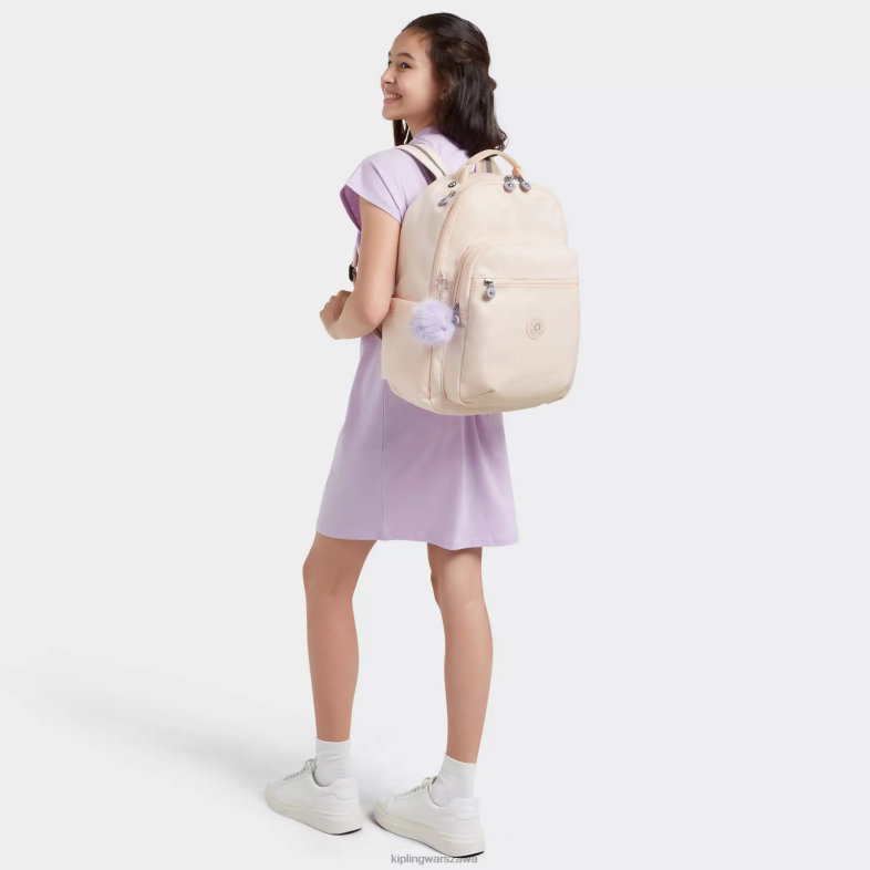 Kipling delikatny kwiat dla obu płci Duży plecak na laptopa 15\" firmy Seoul PXR6L457