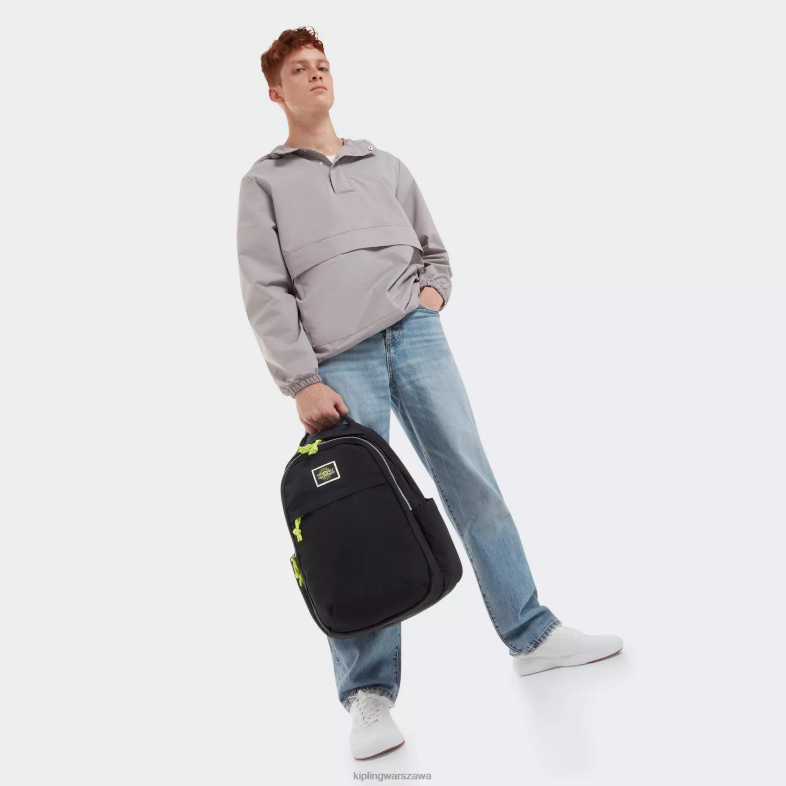 Kipling dolina czarna dla obu płci Plecak na laptopa Xavi 15\". PXR6L483