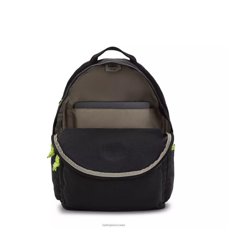 Kipling dolina czarna dla obu płci damien duży plecak na laptopa PXR6L399