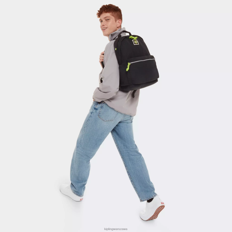 Kipling dolina czarna dla obu płci damien duży plecak na laptopa PXR6L399