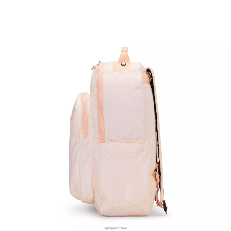 Kipling dziewczęca płytka dla obu płci Seoul plecak na laptopa 15\" z dużym nadrukiem PXR6L467