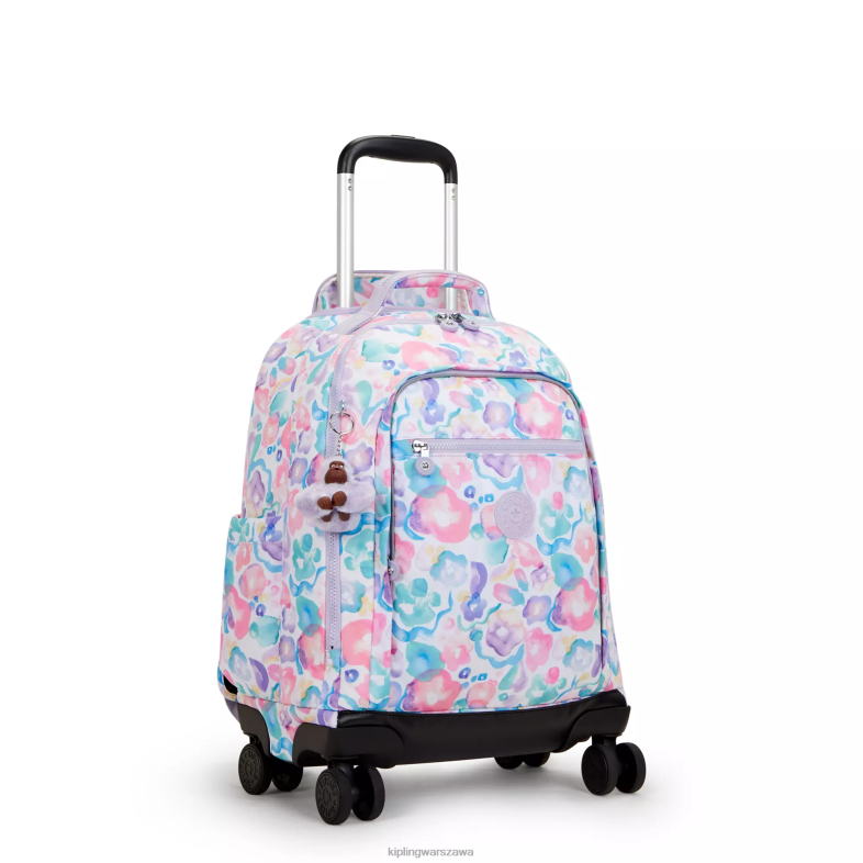 Kipling kwiaty wodne dla obu płci nowy plecak na kółkach na laptopa zea15\" z nadrukiem PXR6L491