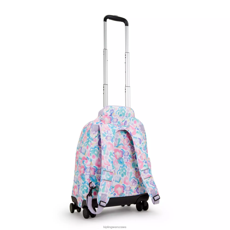 Kipling kwiaty wodne dla obu płci nowy plecak na kółkach na laptopa zea15\" z nadrukiem PXR6L491