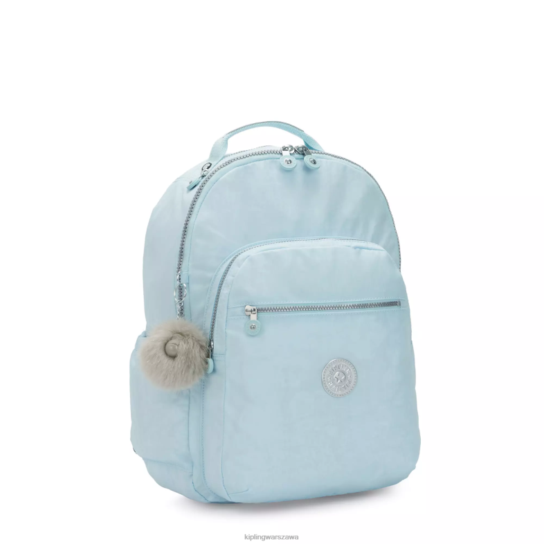 Kipling ślubny niebieski dla obu płci Duży plecak na laptopa 15\" firmy Seoul PXR6L431