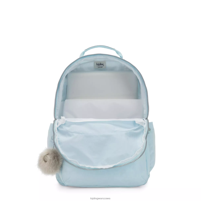 Kipling ślubny niebieski dla obu płci Duży plecak na laptopa 15\" firmy Seoul PXR6L431